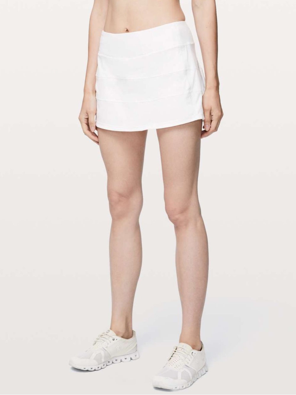 Lululemon Pace Rival Skirt (Regular) *4-way Stretch 13". White size 4